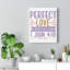 Perfect Love Casts - Wrapped Canvas Print-689090959
