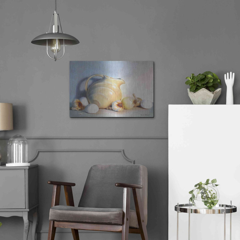 " White Study " by Cecile Baird, 16" H x 24" W