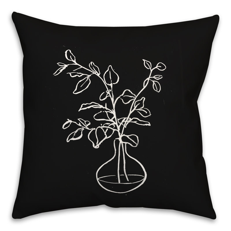  Polyester Indoor/Outdoor Throw Pillow