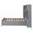 Wooden Bed With All-In-One Cabinet And Shelf-341904050