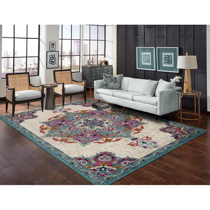 Wool Oriental Indoor / Outdoor Rug, Rectangle 8' x 11'