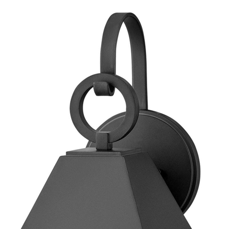 Briar Single Light Outdoor Wall Mount Lantern, 25.8" H x 8" W x 10" L