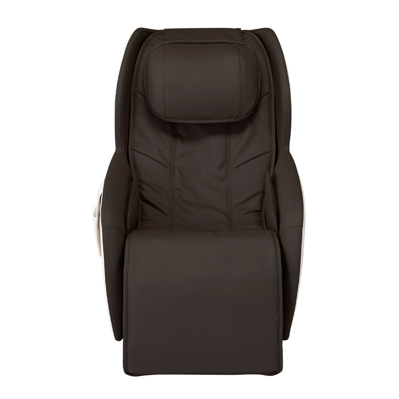 CirC+ Zero Gravity SL Track Heated Massage Chair, Brown Faux Leather