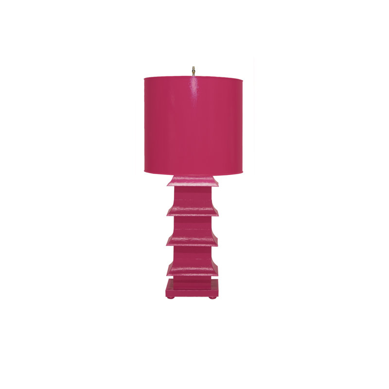Table Lamp, Hot Pink