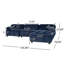 Canapé modulaire 4 pièces rembourré-158889066