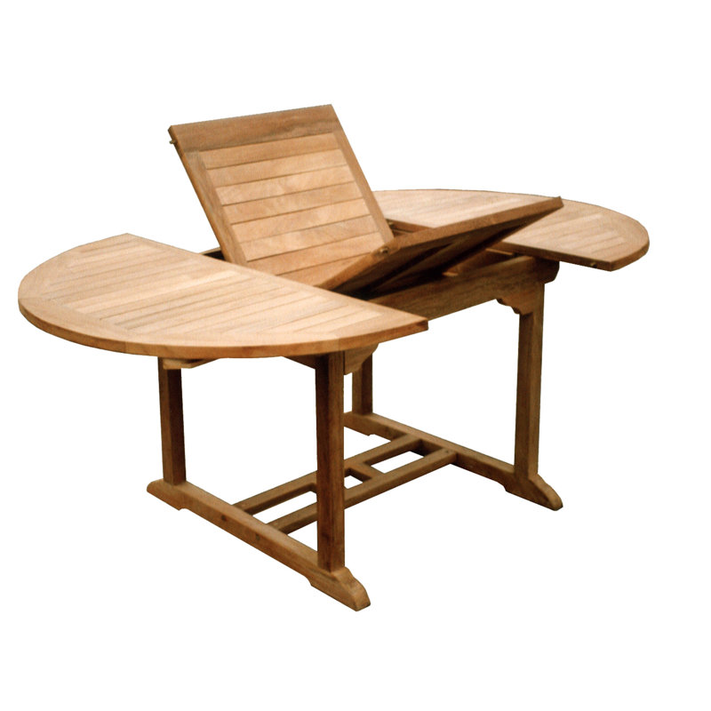Outdoor 7 - Piece Teak Dining Set with Cushions