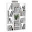Nickens 140 cm H x 100 cm W Standard Bookcase-947285940