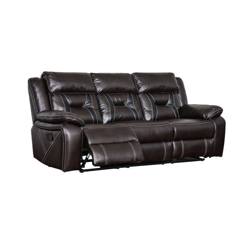 Tiroir inclinable rembourré Modern, H 40,21 po x l 85,88 po x P 38,63 po