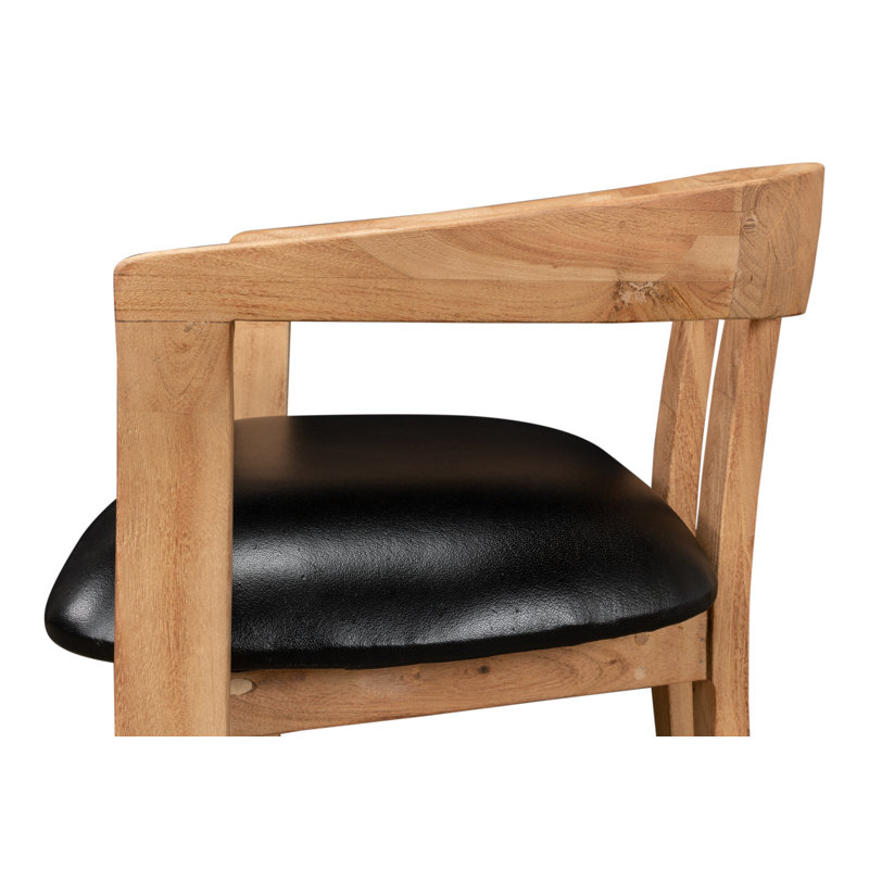 Rift Leather Arm Chair