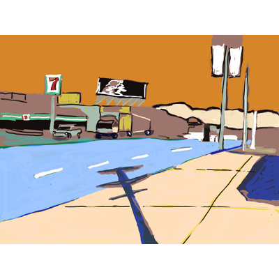 South La Cienega By Deborah Blum