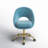 Doreen Velvet Modern Task Chair with Ergonomic Design-1004211595
