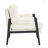Mid-Century Modern Chenille Upholstered Accent Armchair-2070739011