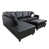 Black Faux Leather