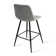 Seidman 26" Upholstered Low Back Counter Stool