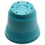  Saturn H 10,75 po. X l 12,25 po. Jardinière traditionnelle en plastique Bermudes bleu sarcelle-918715663