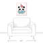 Art sur toile en toile licorne panda Burkett-270035611