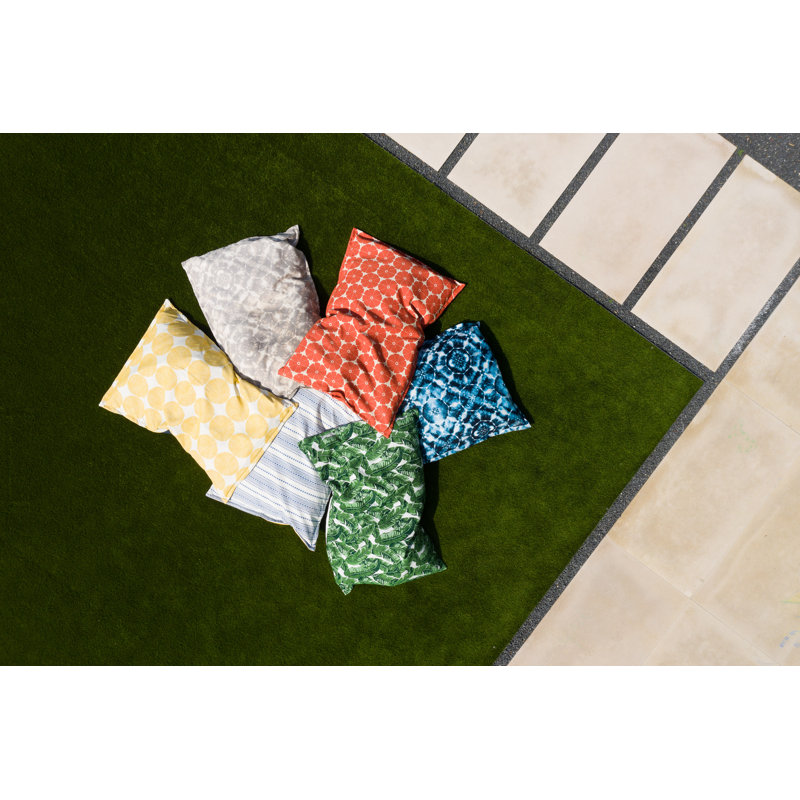 Coussin Ledge, Shibori gris