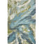 Tapis bleu sarcelle / gris Strouth-30689400