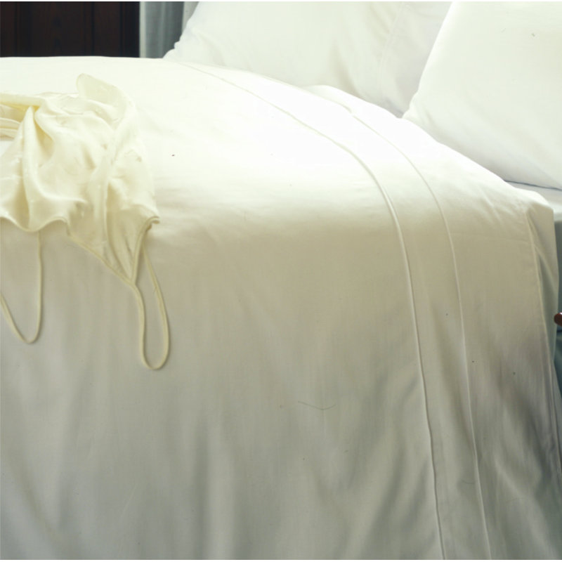 Cotton Solid Colour Duvet Cover, Emperor Duvet Cover, Ivory