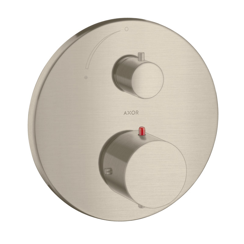 Starck Trim Thermostatic with Volume Control, Brushed Nickel
