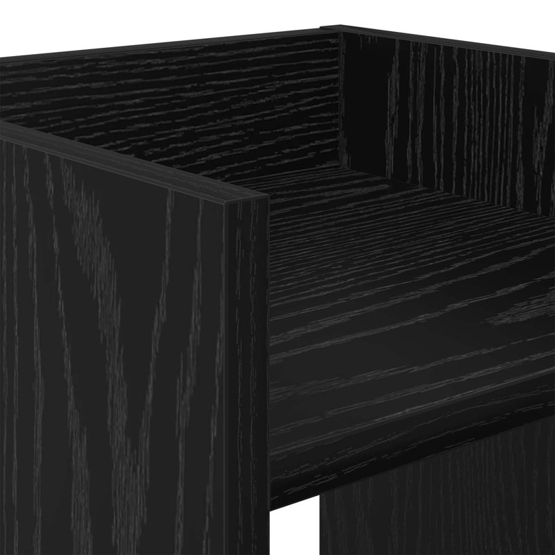 Plant Stand, 100cm H x 30cm W x 30cm D, Black Oak