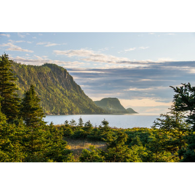 Quã©Bec View From Bic National Park by Damien VERRIER - Wrapped Canvas Print