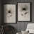 Framed Canvas Wall Art - Minimalist Botanical Flower Artwork Prints - 24"x36"-1383311757-1383311756