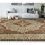 Tapis crème et crème noué à la main de haute qualité