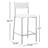 Medano Medano Counter Stool White