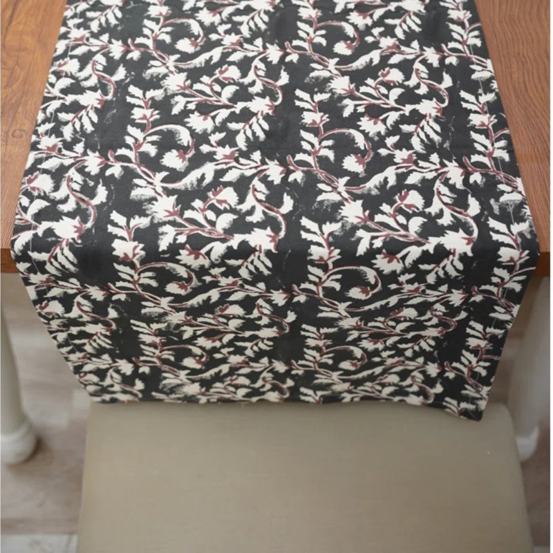 Chemin de table Red Barrel Studio® 16X106, Rectangle 11 po