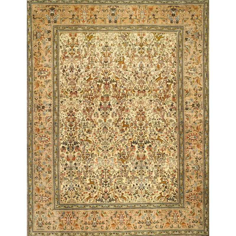 Oriental Indoor Rug, Rectangle 7' x 9'