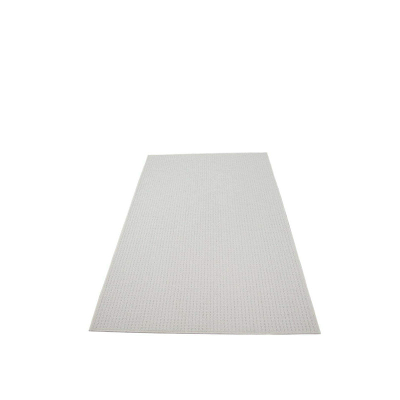 Ensemble de tapis géométriques touffetés géométriques ivoire, Octogone 2 pi