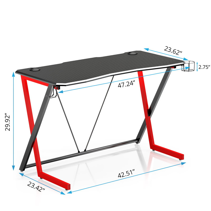 Plastic / Acrylic Computer Desk
