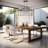 Noelle 5 - Light Dimmable Kitchen Island Geometric Chandelier-1252037505