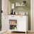 32'' Kitchen Storage Island with Drawer and Adjustable Shelf-88368530