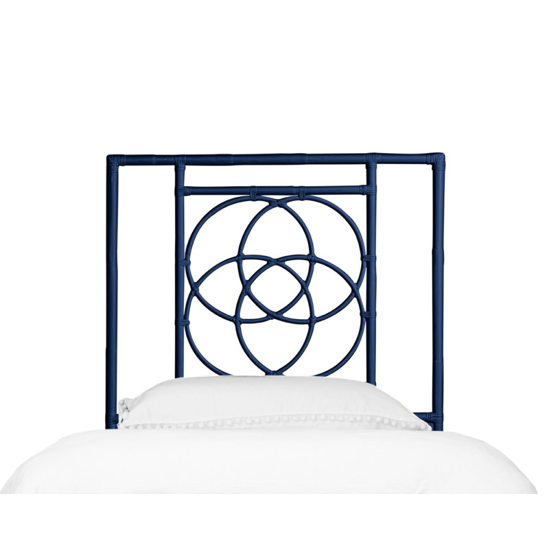 Emilia Open-Frame Headboard, Navy, Twin
