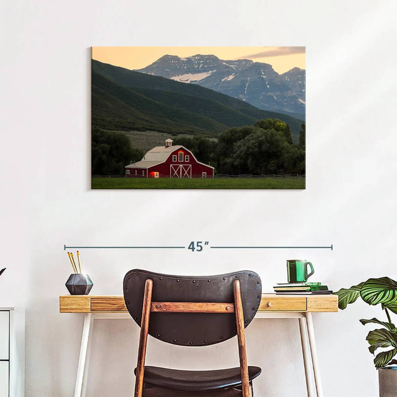 Lilie campagne Utah Barn, H 24 po x l 36 po