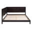 Lit de jour / canapé en bois pleine grandeur de conception Mid-Century moderne et durable pour plus de confort et de style-1268243100-1268243103