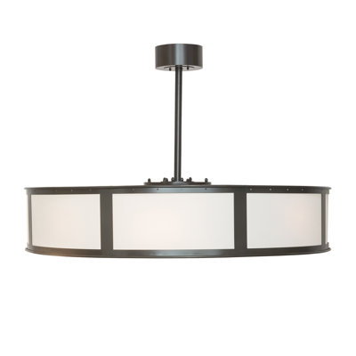 Luminaire suspendu tambour 8 lumières