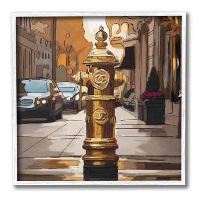 Glam City Hydrant Giclee Artby Amelia Noyes