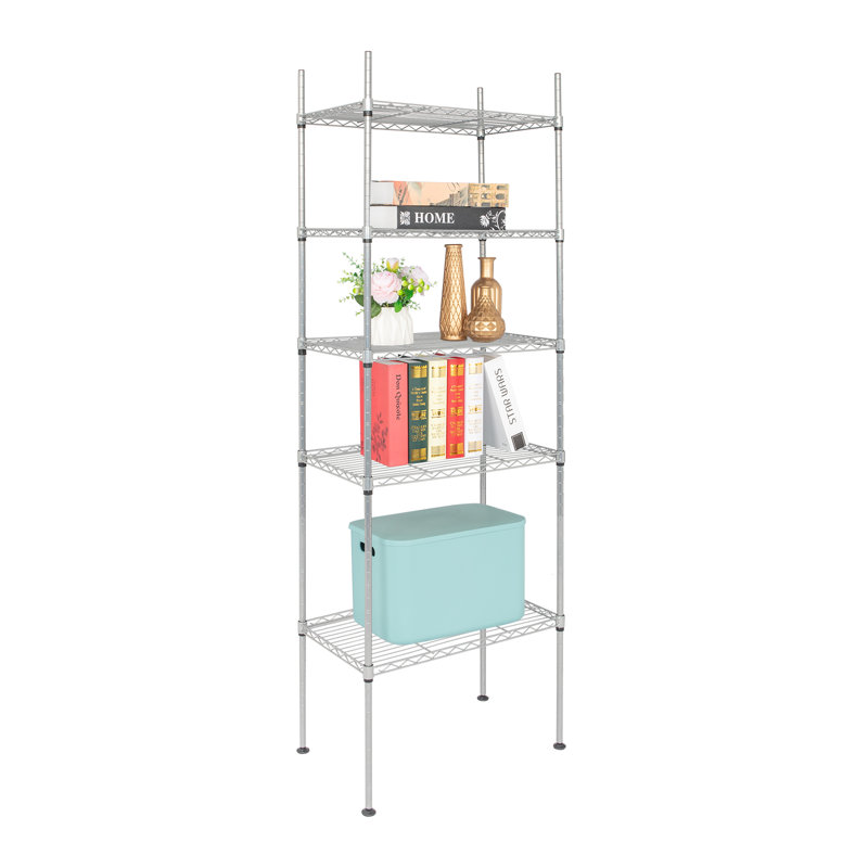 Kujawski 50cm W Steel Height -Adjustable Shelving Unit