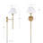 Steel Plug-in Wall Mounted Sconce