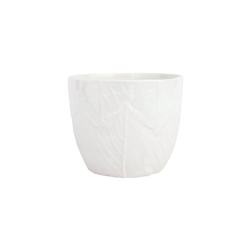 Viva Garden Handmade Planter, White