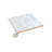 5.2" x 5.2" Straight Edge Ceramic Brick Look Tile-58143743