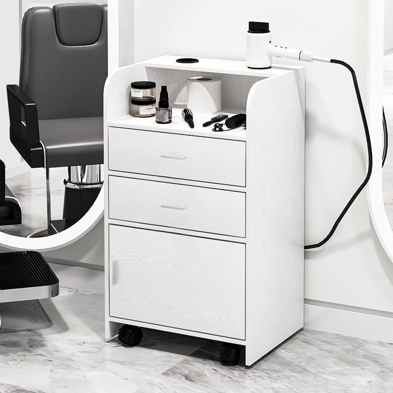 Station de coiffeur Thame, Blanc