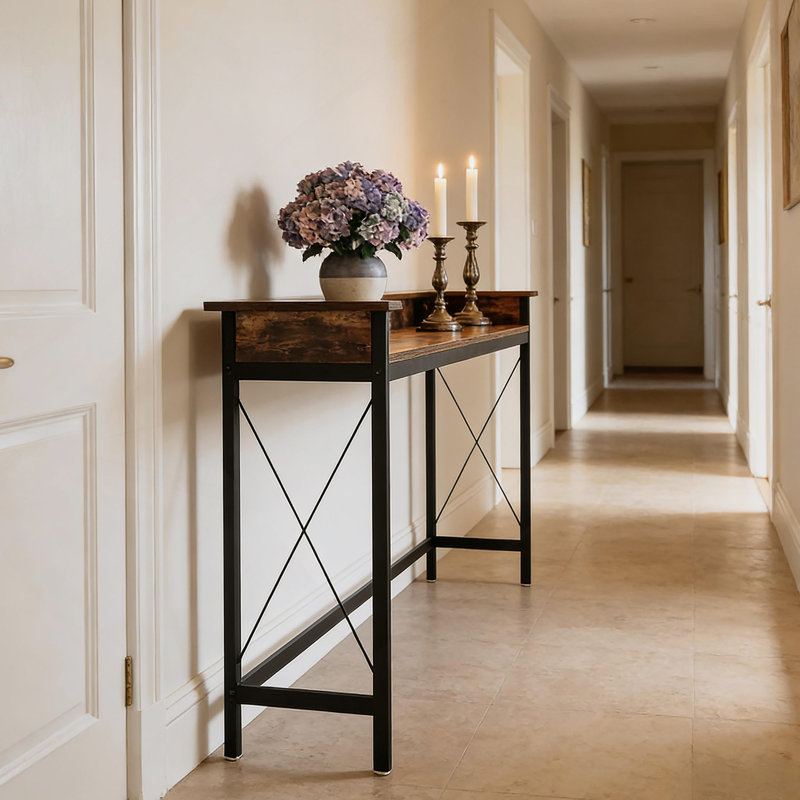 Couch Table With Electrical Outlet,Console Table,Bedside Table