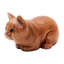 Statuette chat paresseux