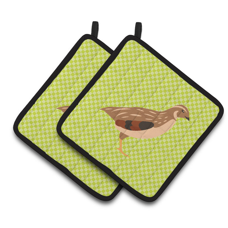 Caroline's Treasures Striped Polyester Potholder