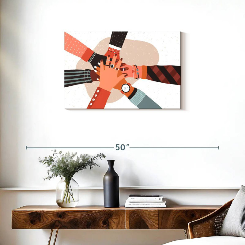 Hiromasa Racial Unity, 20" H x 30" W