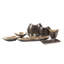 Baniff Jagged Edged Disc Vase- Medium-1366776403